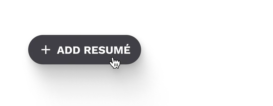 A single-click way to add your resumé to your portfolio in Copyfolio, in the form of a section or page.